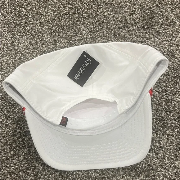 NWT White Trucker Good Good Golf Hat. - Picture 3 of 5